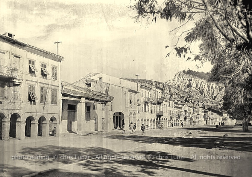 Η συνοικία του Άμμου. Ζάκυνθος, 1949 Περ