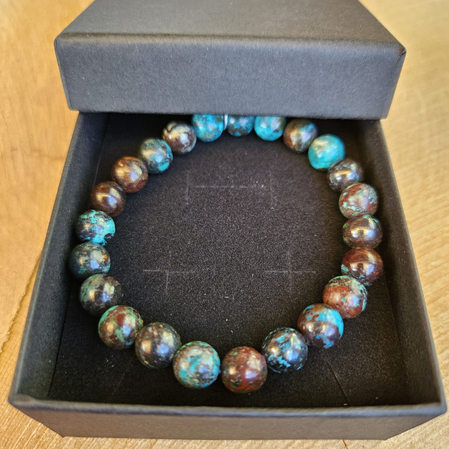 Nat'Créa | Cy'gem | Chrysocolle A+ | pierres naturelles | écoute | énergie positive