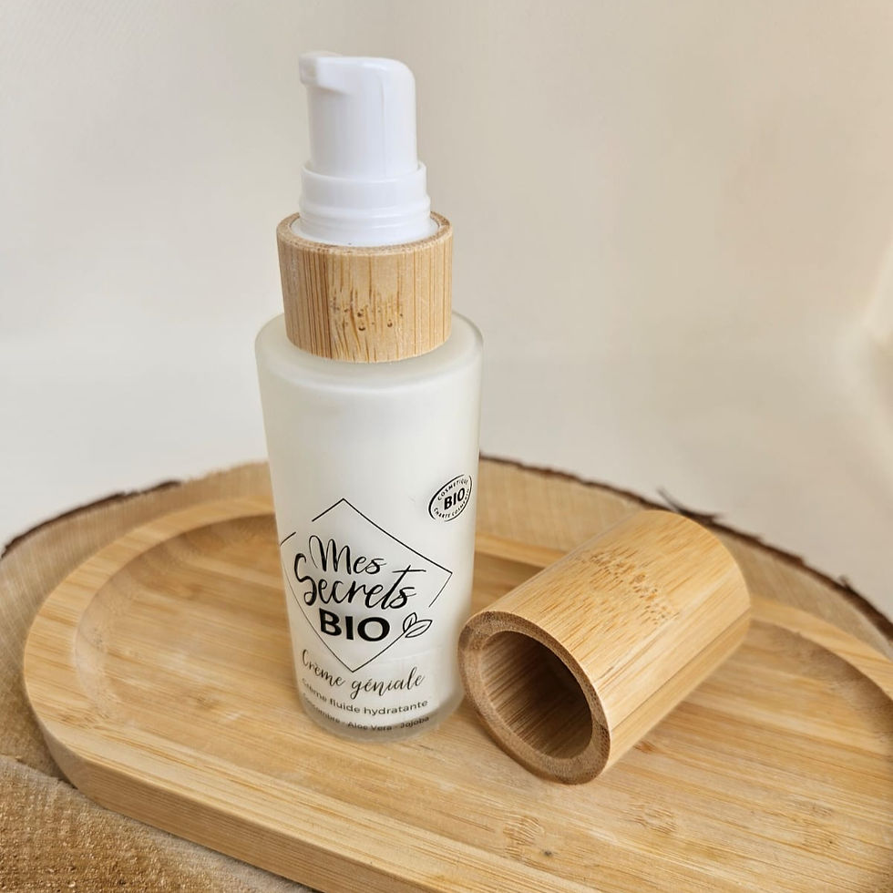 Nat'Créa | Mes secrets bio | Contenant en verre consigné 1€