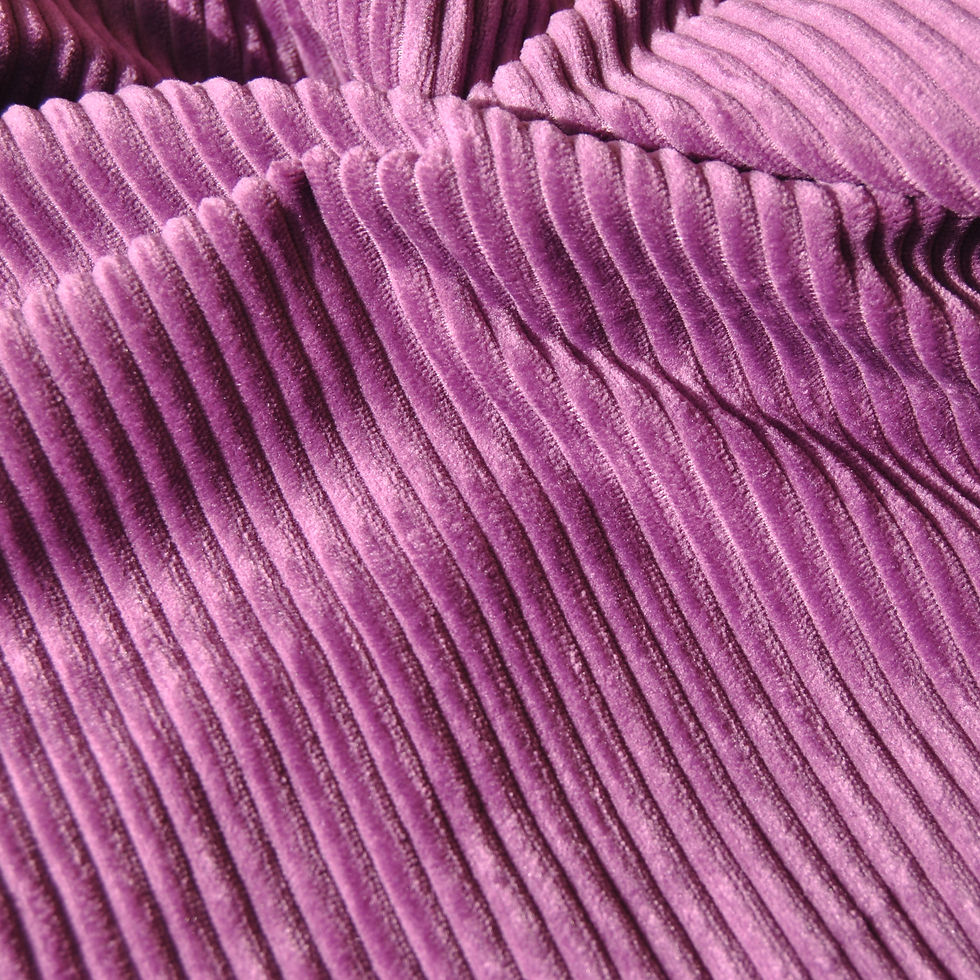 Miniature : Kit prêt à coudre afin de créer une pochette matelassée pour liseuse ou livre de poche, velours violet