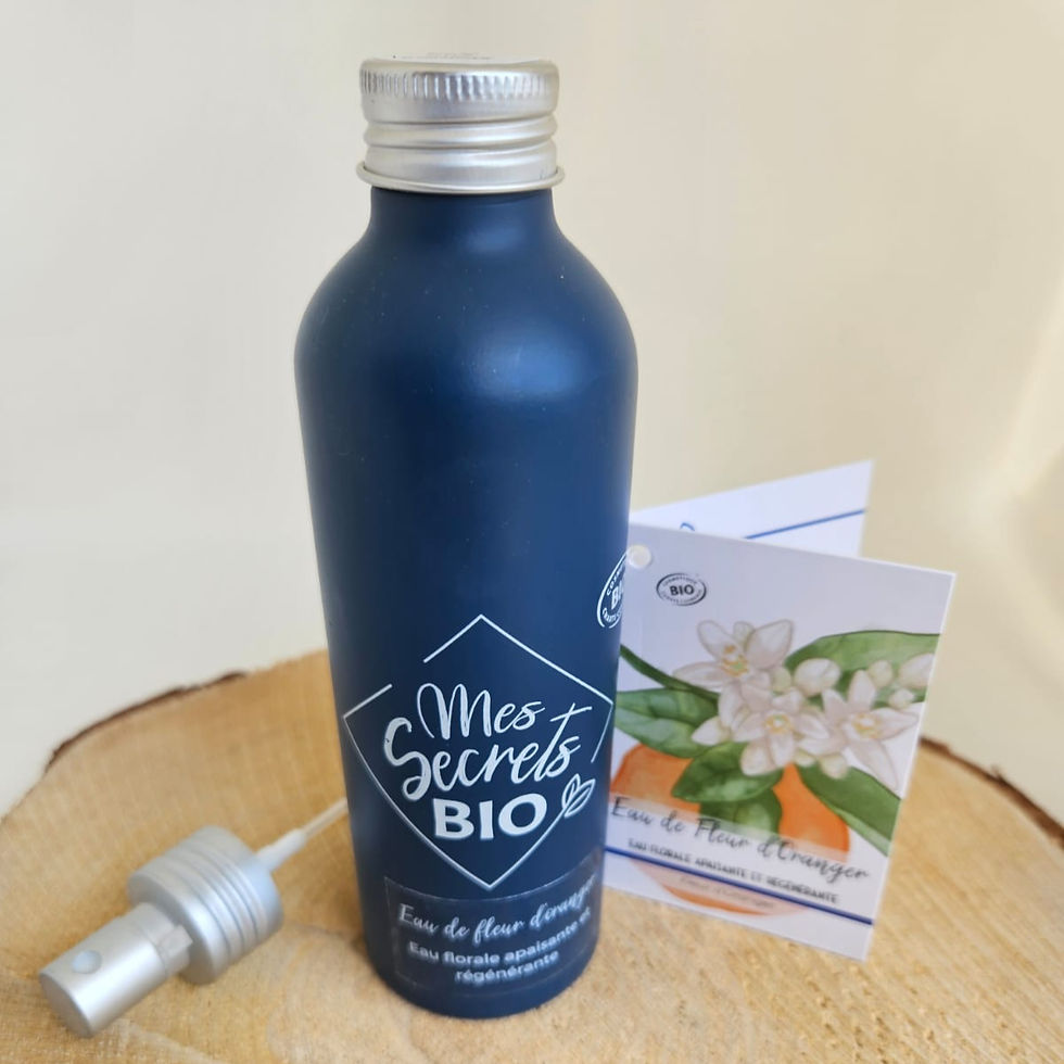 Nat'Créa | Mes secrets bio | Eau de fleur d'oranger tonifiante