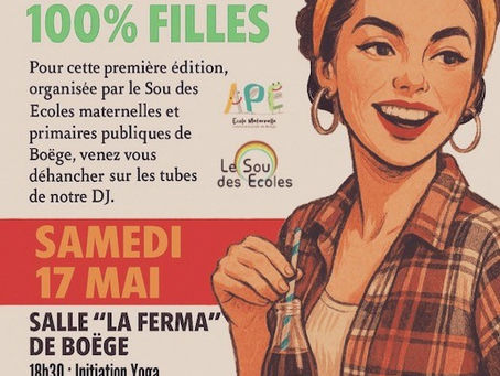 SOIREE 100% FILLES BOEGE
