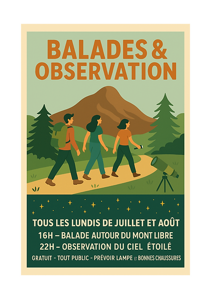 Camping Le Mont libre