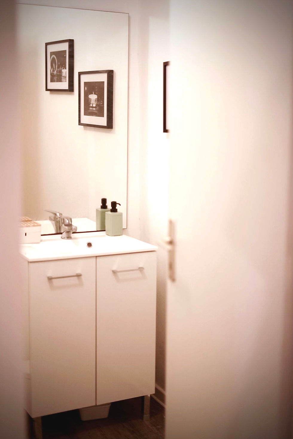 Salle de bains appartement vacances Le 293
