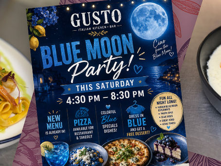 Festival della Luna Blu! Blue Moon Party!