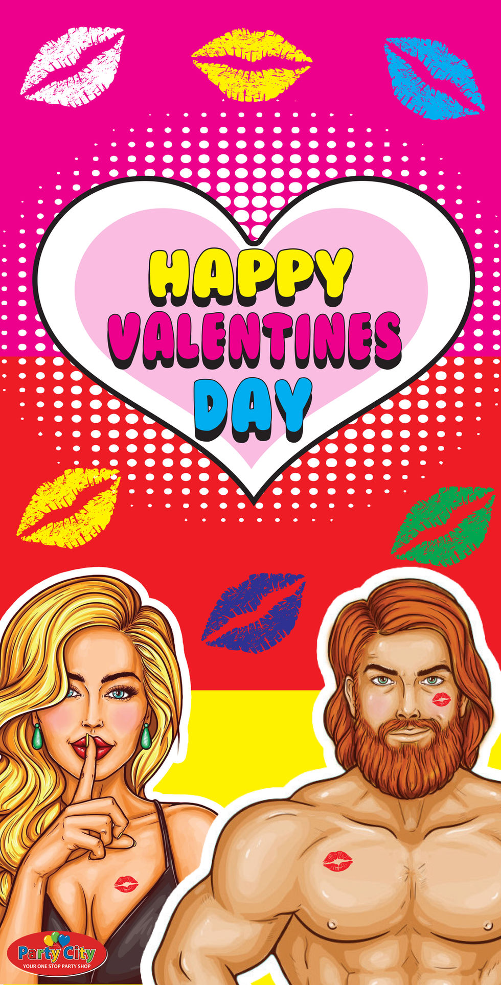 valentines store banner