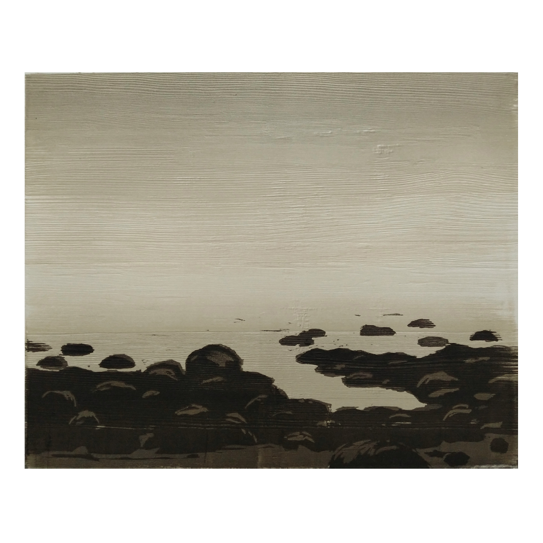 Rullesteinstrand III - Knut Frøysaa