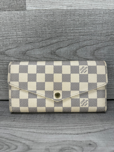 Louis Vuitton Sarah Wallet Damier Azur DOL2260 doseofluxe