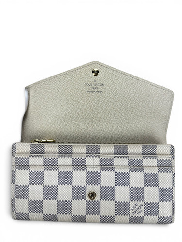Louis Vuitton Sarah Wallet Damier Azur - DOL2260 | doseofluxe