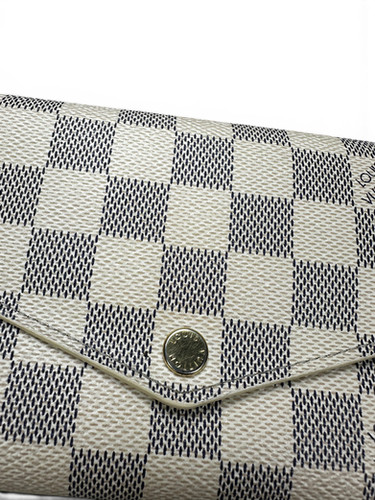 Louis Vuitton Sarah Wallet Damier Azur - DOL2260 | doseofluxe