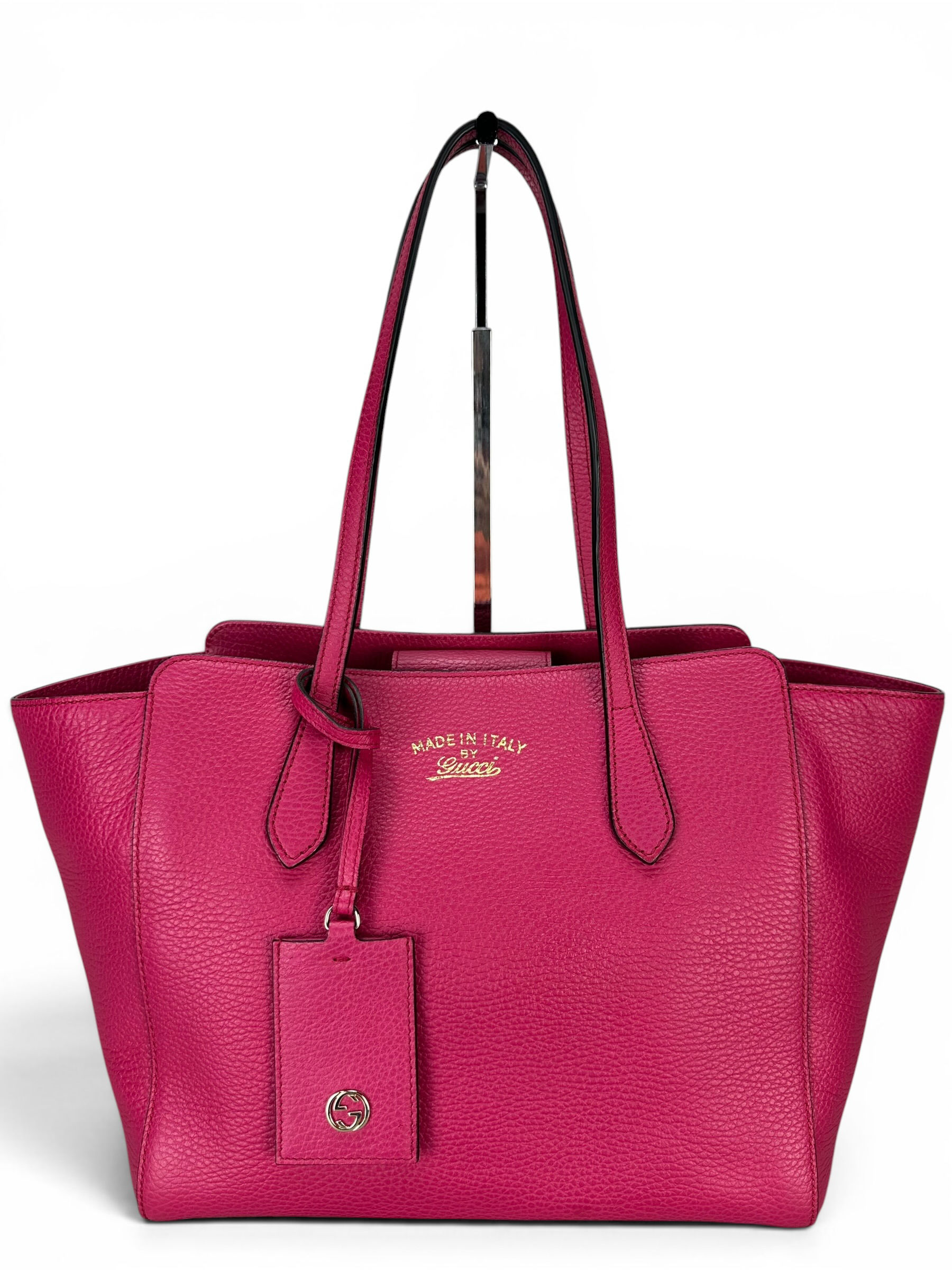 Gucci Fuchsia Leather Tote - DOL2282