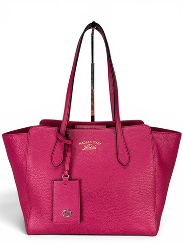 Gucci Fuchsia Leather Tote - DOL2282 | doseofluxe