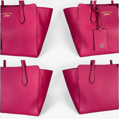 GUCCIトートバック Gucci Fuchsia Leather Tote - DOL2282 | doseofluxe