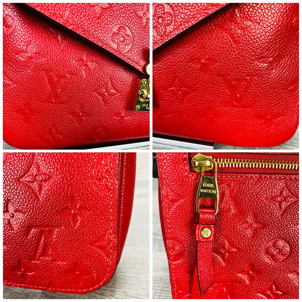 Thumbnail: Louis Vuitton Pochette Metis Monogram Empreinte - DOL2210