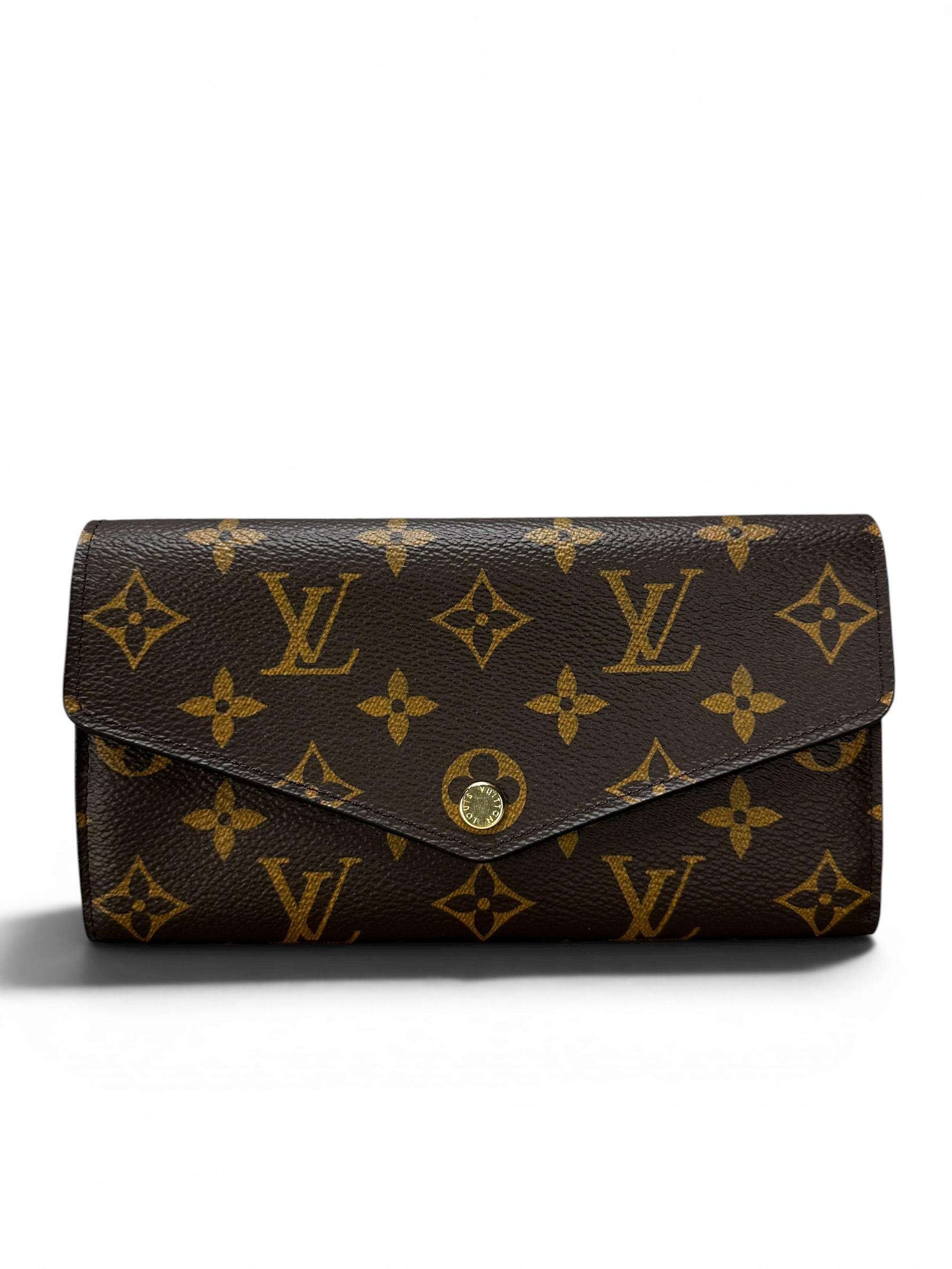 Louis Vuitton Sarah Wallet Monogram/Fuchsia - DOL2262
