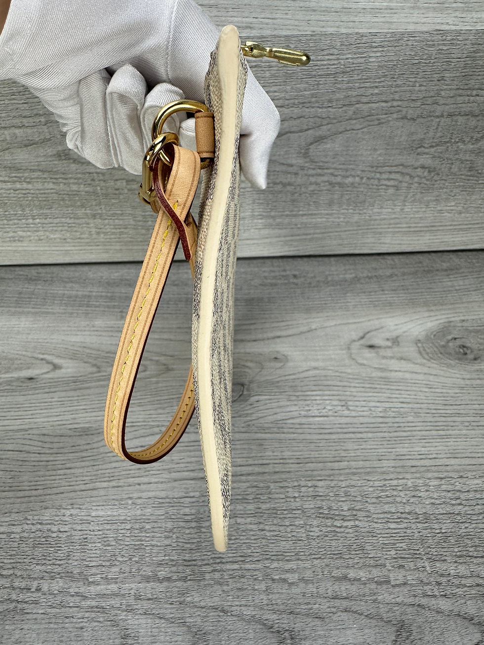 Thumbnail: Louis Vuitton Neverfull MM/GM Pouch Damier Azur - DOL2284