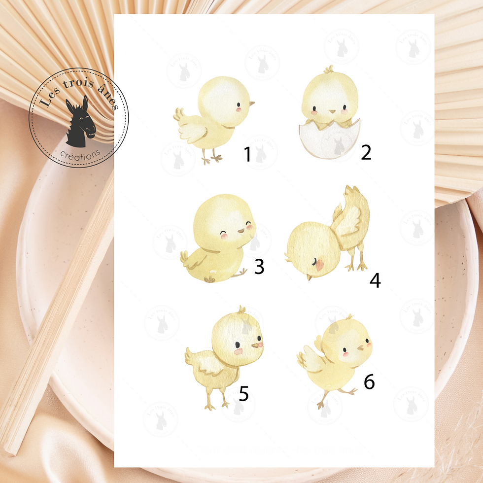 Miniature : Affiche Les poussins de mamie