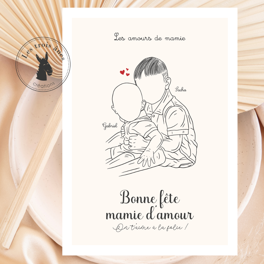 Affiche Mamie d'amour