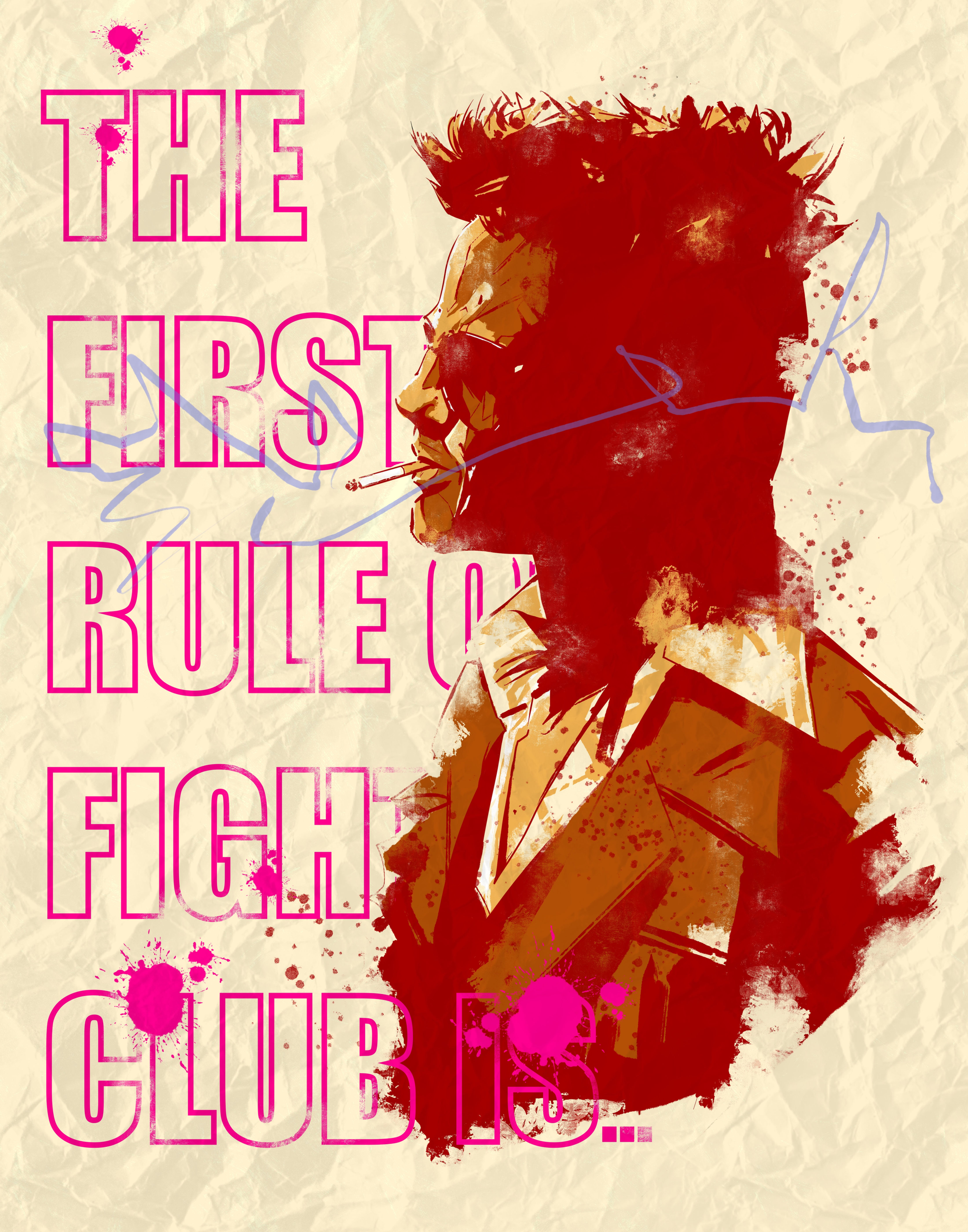 The First Rule... 11x14 Inch Art Print