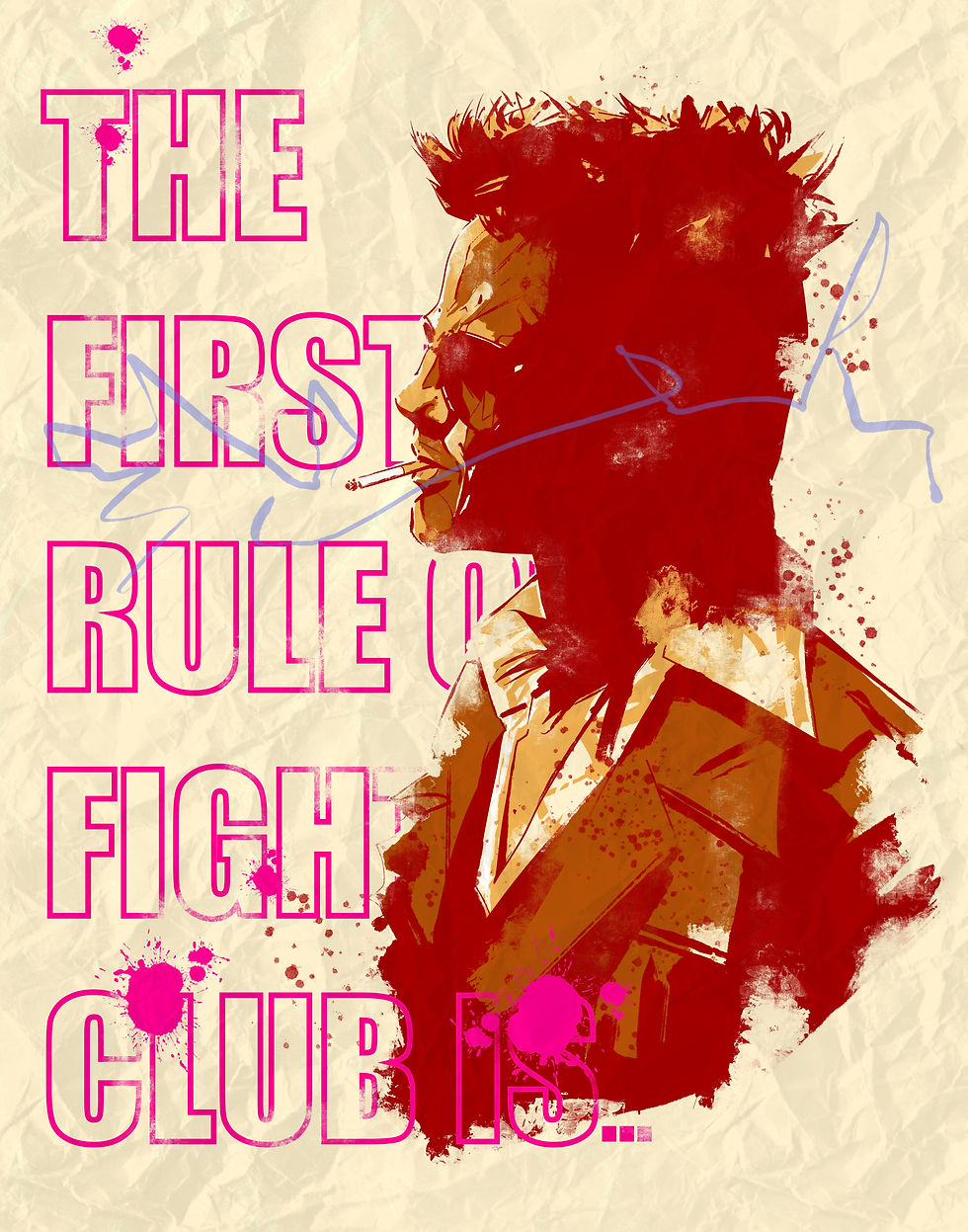 The First Rule... 11x14 Inch Art Print