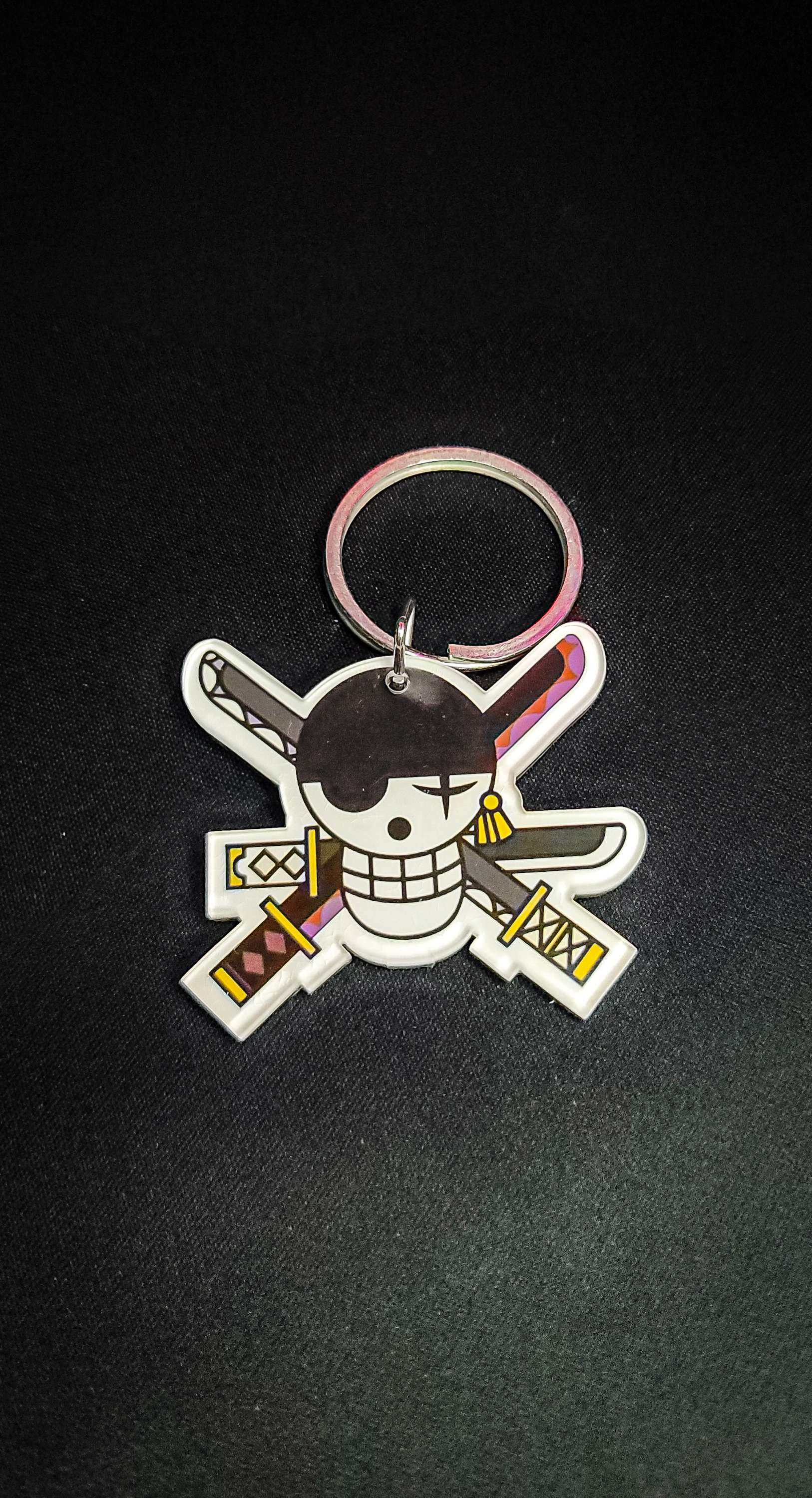 Zoro Jolly Roger Keychain