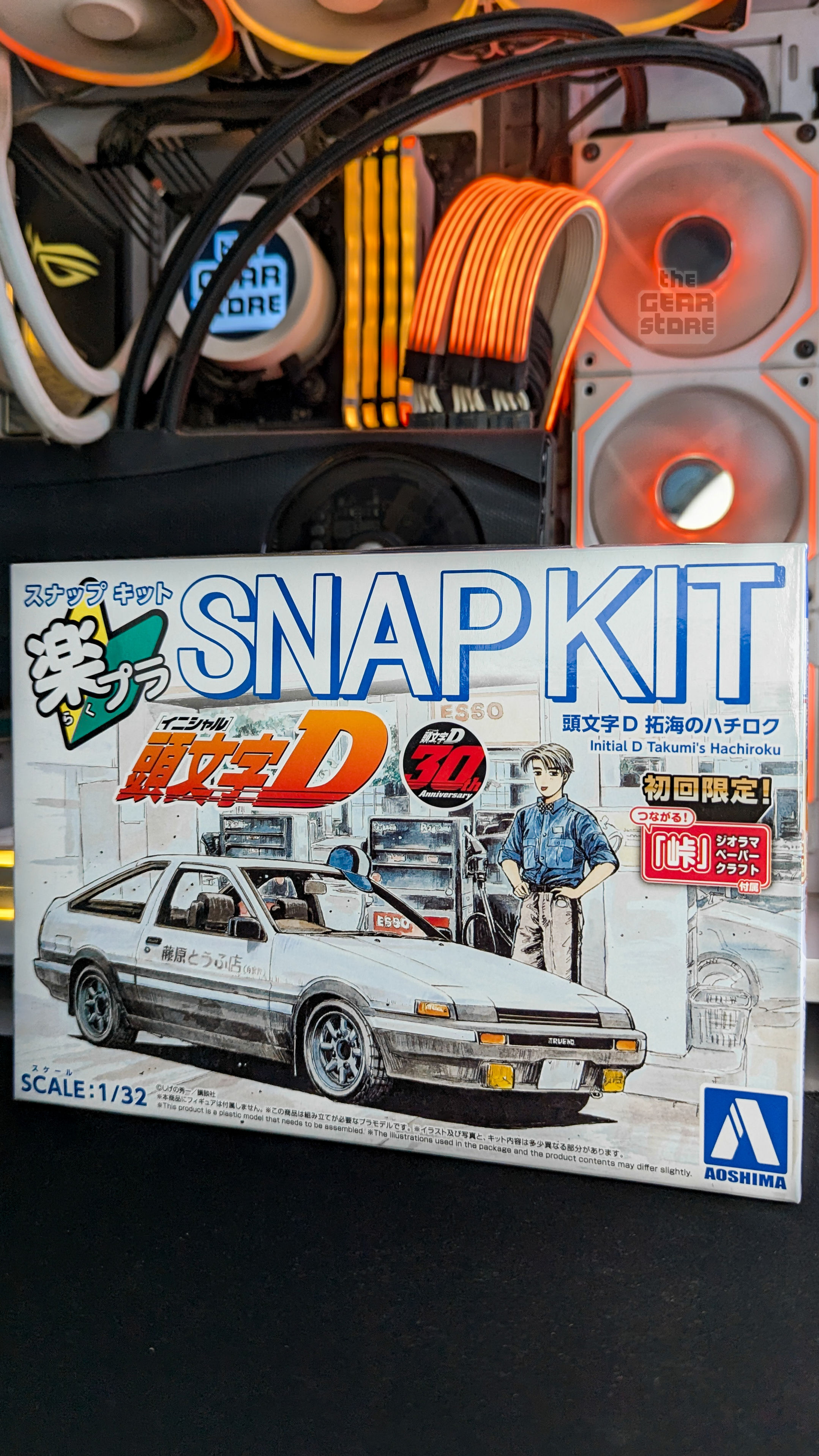 1/32 Initial D Takumi's Hachiroku Snap Kit