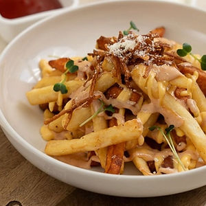 Cheesy Mixed Fries