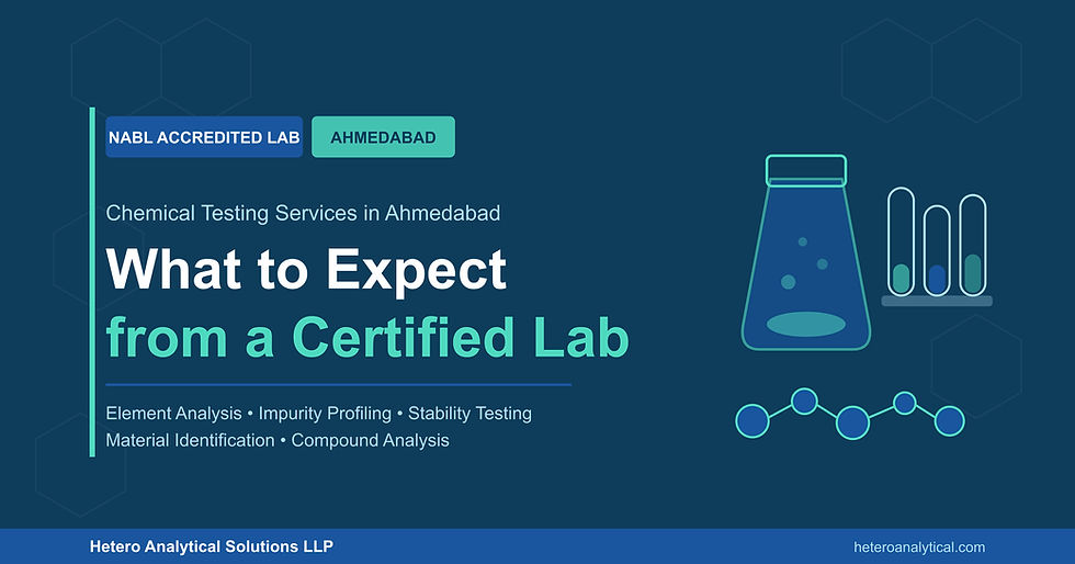 Chemical Testing Services in Ahmedabad