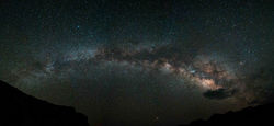 arc of the Milky Way