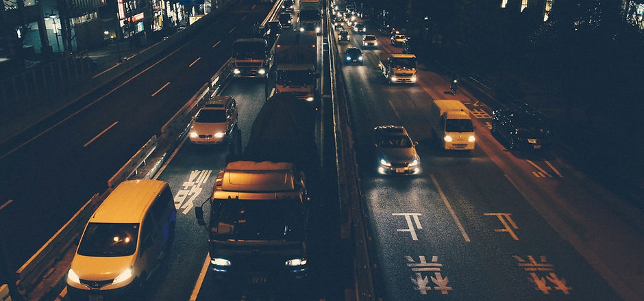 City Traffic at Night