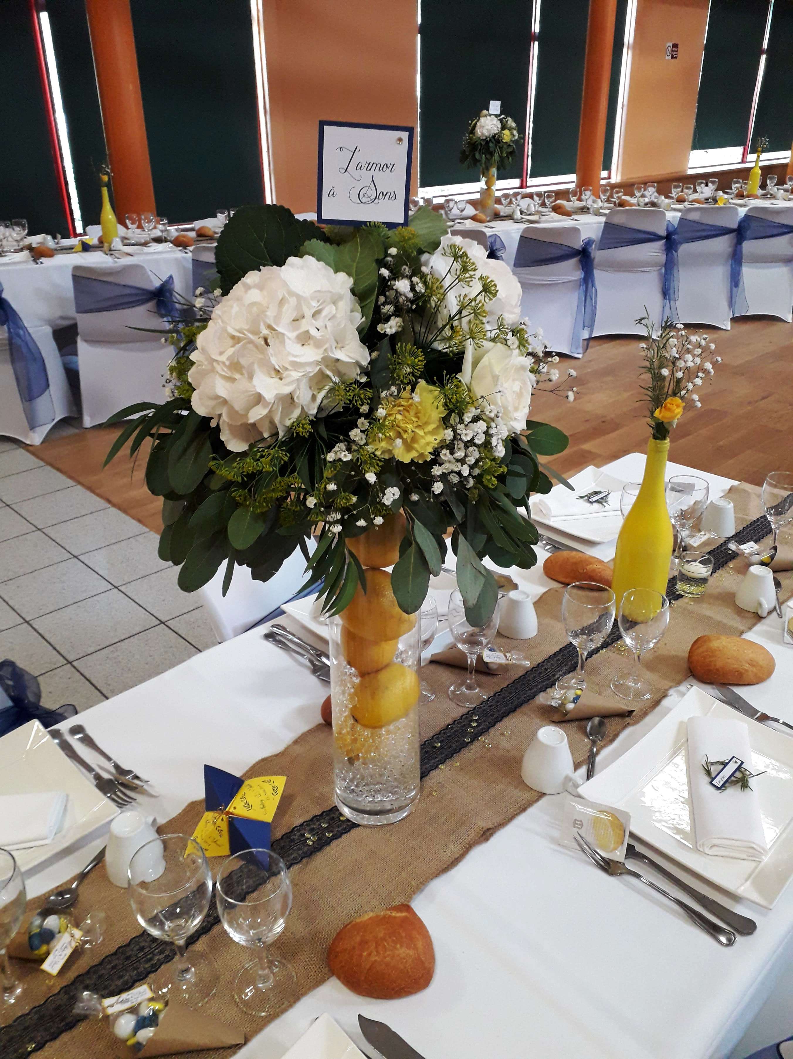 Bleu marine, Jaune et Blanc