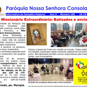 Leia o Informativo Paroquial