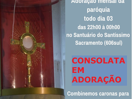 Consolata em Adoração
