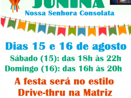 Festa Junina da Paróquia será 15 e 16 de agosto