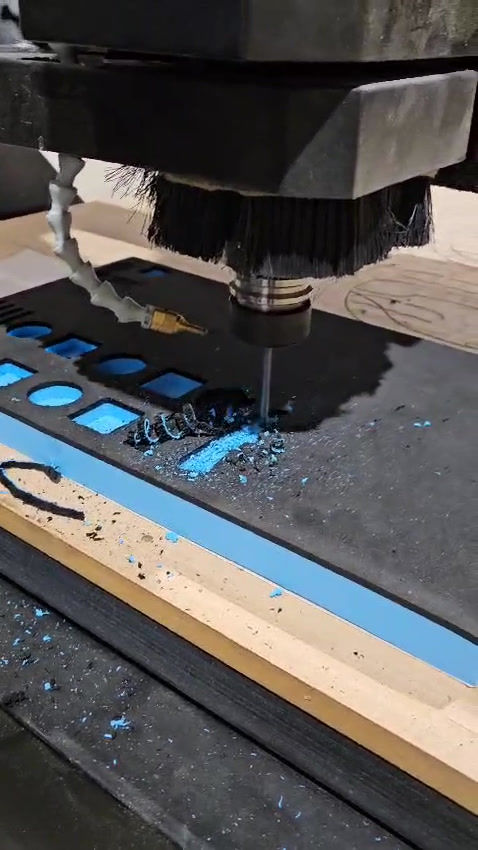 Thumbnail: EVA Foam Sheet — Black & Red