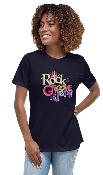 Young Girl Wearing Black Tshrt with RGJ