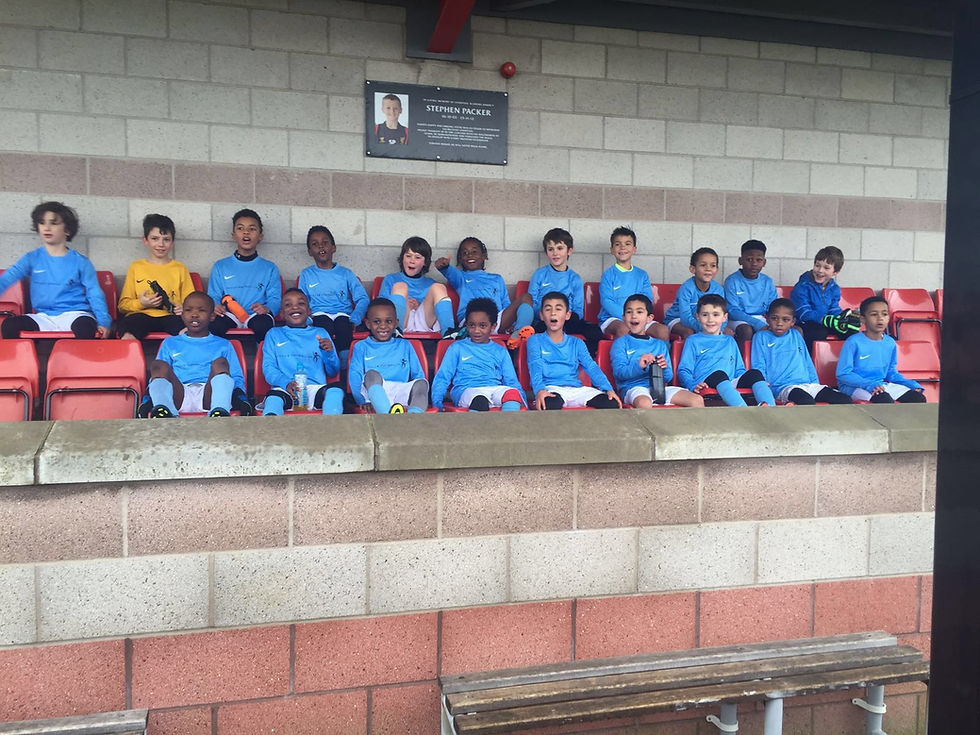 U7 & U8 FocusFootball teams at Melwood (Liverpool)