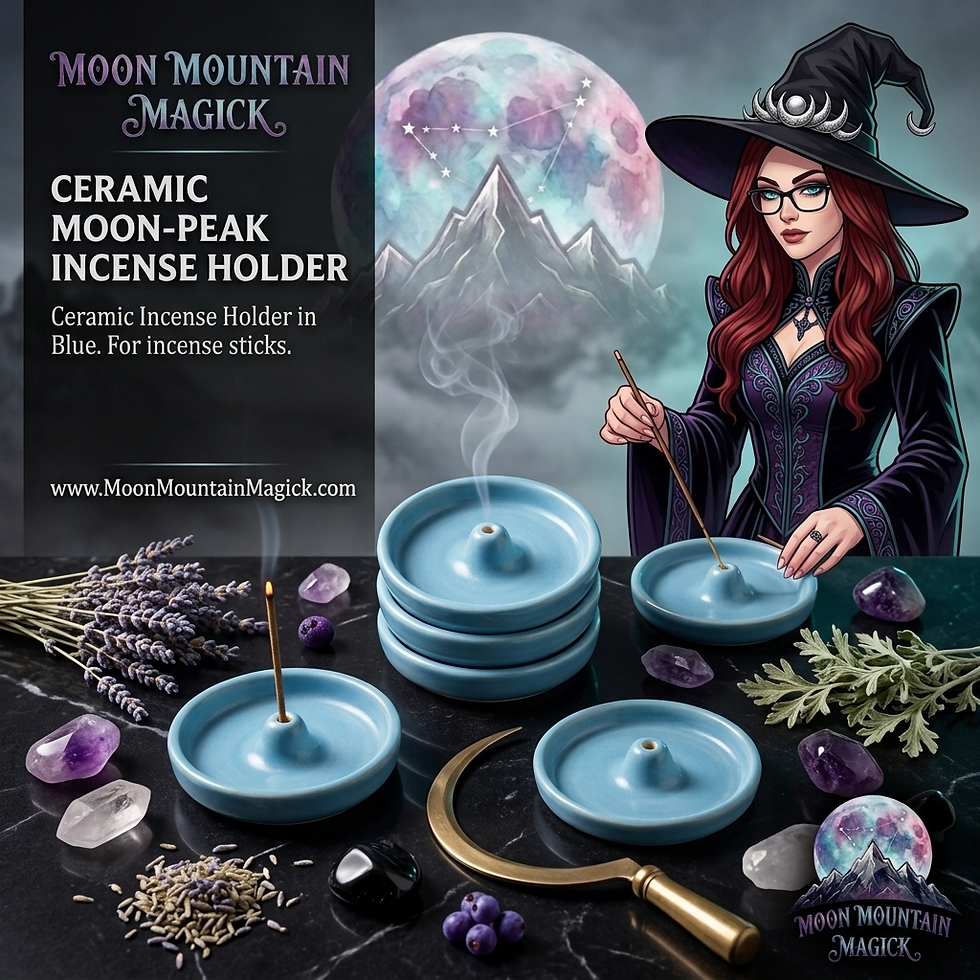 Ceramic Incense Holders - Blue