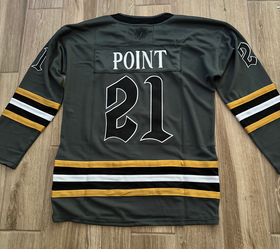 25-26 Brayden Point #21 Adidas Gasparilla Jersey New with Tags