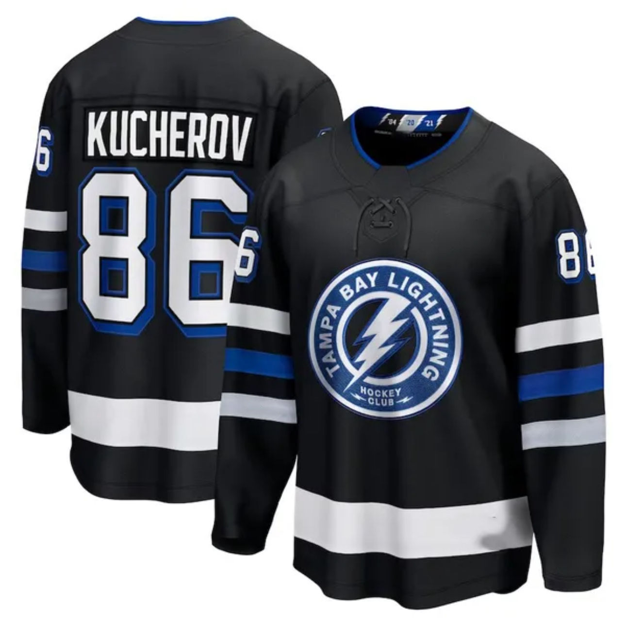 Nikita Kucherov #86 2025 Tampa Bay Lightning Third Jersey NEW