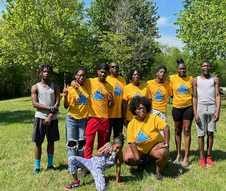 Outdoor Life Leadership volunteer and youth