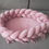 Miniatura: Riduttore Lettino Paracolpi a Treccia 2in1 rosa antico