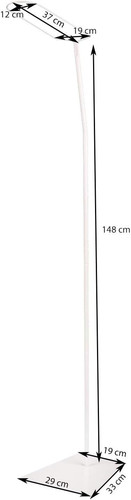 Baldacchino Per Culla 230x150cm Con Supporto Metallico - Decorazione Camera Neonato - Foto 8