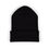 Thumbnail: Triple Dare Embroidered Unisex Cuffed Beanie, Cozy Knit Hat