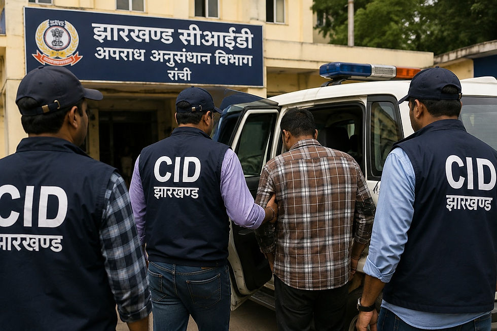 JPSC धांधली में CID का बड़ा वार, पूर्व सदस्य का PA गिरफ्तार | CID, JPSC irregularities case; former member's PA arrested.