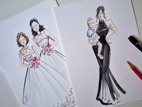 bridal-party-live-watercolour-portraits-ink-and-snow.jpg