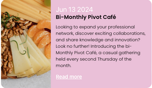 The Genotype Experts visits Pivot Park Cafe on 13 June