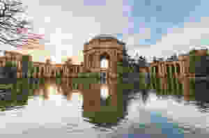 SF wedding spots. Palace of fine arts