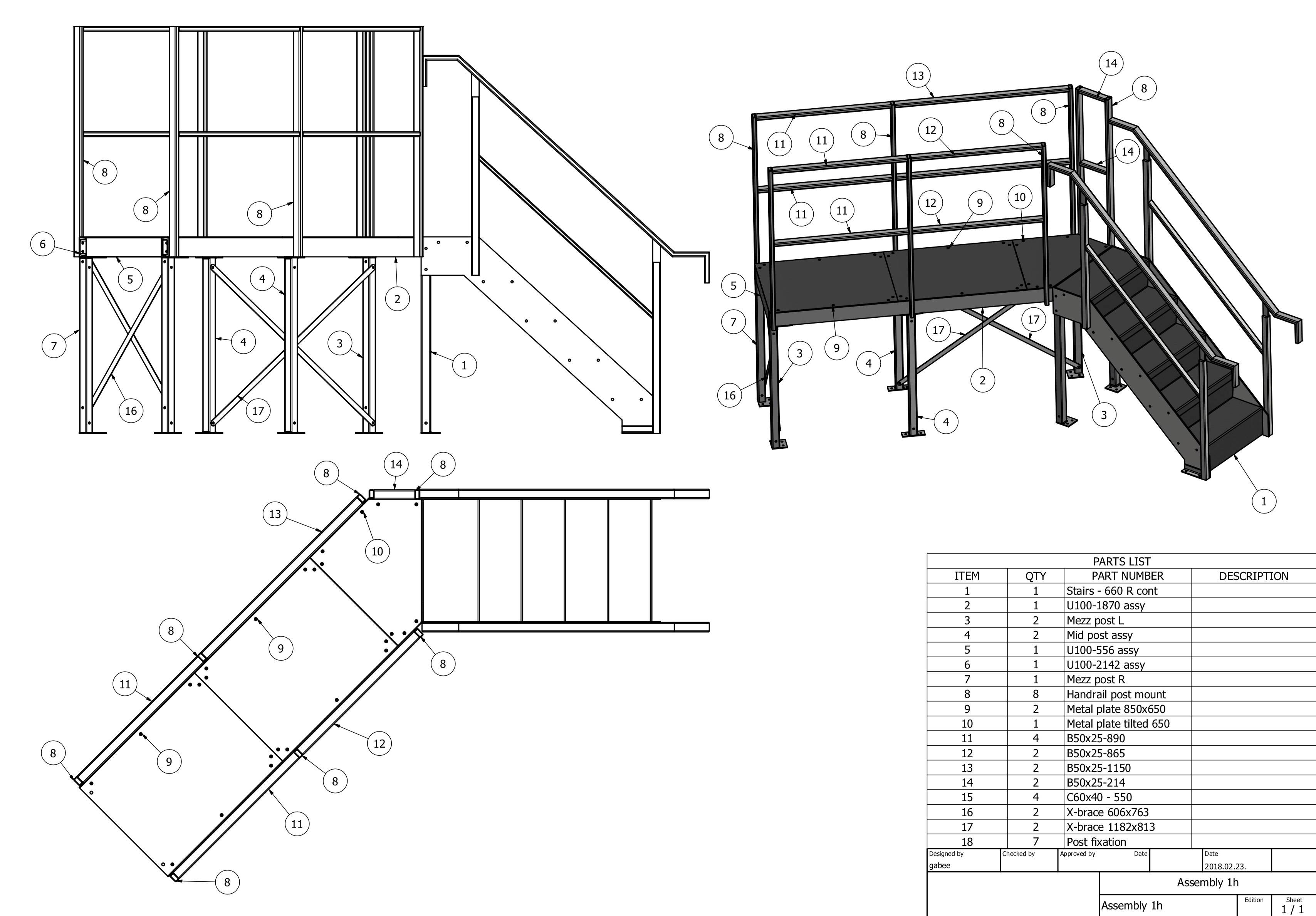 Production drawings