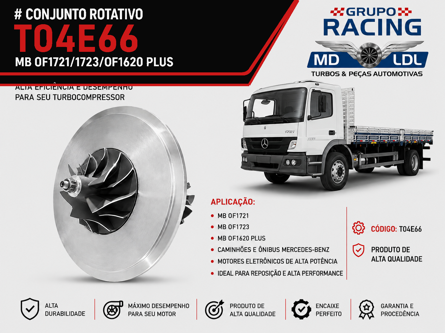 CONJUNTO ROTATIVO - TO4E66